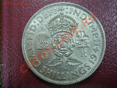 Великобритания: Ag-500 флорин 1941 Георг 6 до 14.11.13, 22- - Флорин 1941-1.JPG