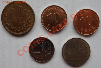 иностраные монеты с рубля до 22:22 14.11.13 МСК - 1а.JPG