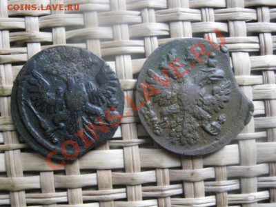 Полушки, 2 шт. 1735 и 1337г(нечастая, сохран). До 15.11.13г. - 15.11 005.JPG