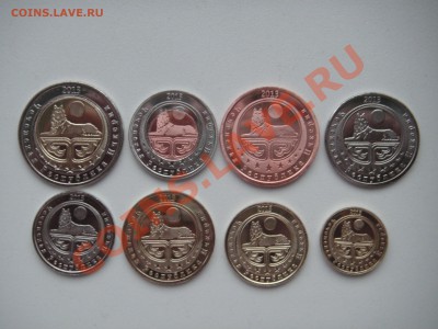 = ЧЕЧЕНСКАЯ РЕСПУБЛИКА  Ичкерия 2013 . Набор 8 монет ======= - 010.JPG