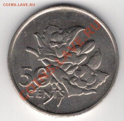 СЕЙШЕЛЫ 50 ЦЕНТОВ 1977 ДО 14.11 В 22.00МСК (Г) - 4г-сей77а