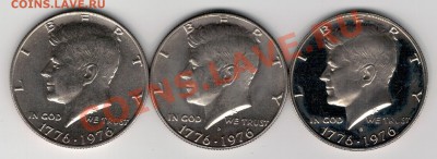 2 ДОЛЛАРА 1976 (3ШТ) ДО 14.11 В 22.00МСК (7238) - 5-сша76