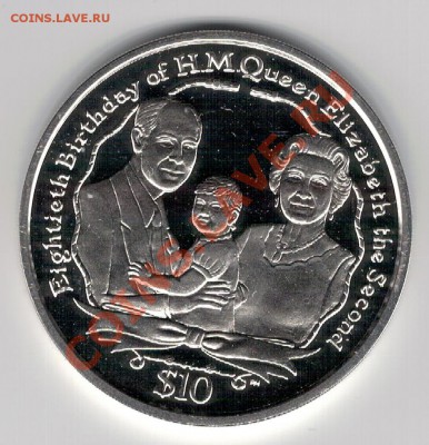 Ag БРИТ.ВИРГ.О-ВА 10$ 2006 СЫН И ВНУЧКА 14.11 В 22Ч (7122) - 6-кр-вирг6а