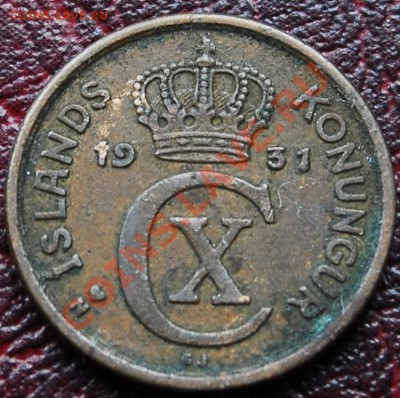 ИСЛАНДИЯ - 1 эйре 1931 - до 16 ноября - 543