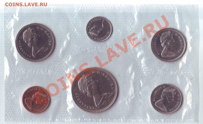 Канада.Набор монет.1969.UNC.В запайке. до 16.11 - 19690039.JPG