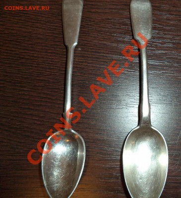 серебрянные ложки 84 проба.(5штук) до 11.11.2013 22:00мск - DSC00626.JPG