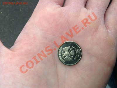 1 рубль 2009 ммд, аномалия, Гуру подскажите. - image