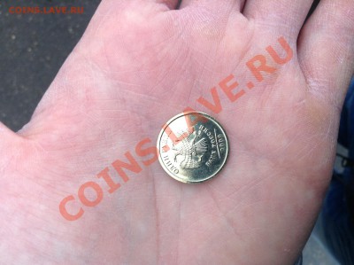 1 рубль 2009 ммд, аномалия, Гуру подскажите. - image