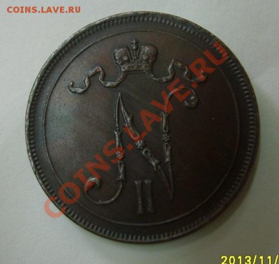 РОССИЯ для ФИНЛЯНДИИ,10 ПЕННИ 1916г(Н-II ,Cu)!!до 13.11.2013 - S6000216.JPG