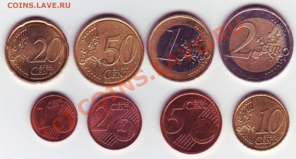 Словакия 2009 подборка 8 монет до 28.01. - Словакия набор 1.JPG