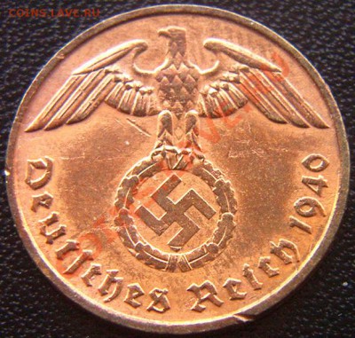 Германия (3-й Рейх)_2 рейхспфеннига 1940(Е); до 11.11_22.14м - 6774