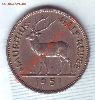 2 Рупии.1951.Олень. до 17.11 - 19510015.JPG