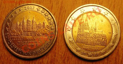2 евро - Мекленбург ,2евро  D Кельнский собор12.11.13 22.00 - Изображение 037