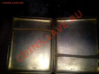 портсигар серербро. 1943 г. 3-я денежно вещевая лотерея - DSC01760