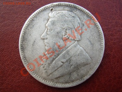 ЮАР (Трансвааль): Ag-925 2 шиллинга 1896 Крюгер до 15.11 22- - ЮАР 2 шиллинга 1896-2.JPG