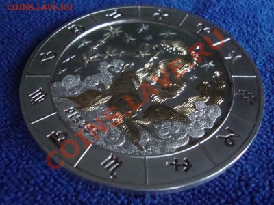 1000 франков Руанда 3-х унцевая 2009 год - S3