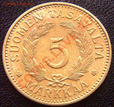 Финляндия_5 марок 1940; до 12.11_22.04мск - 6723