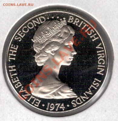 Брит.Вирг.о-ва 10 центов 1974 Зимородок 18.11 в 22ч (7228) - 4-бво10ц