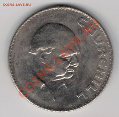 Великобритания крона 1965 Черчилль 18.11 в 22.00мск (5921) - 4-кр65а