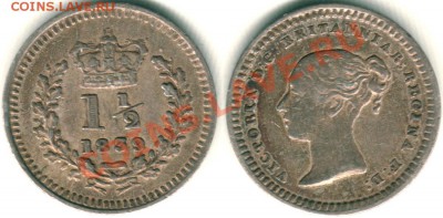 2 пенса 1839, 6 пенсов 1887 - на оценку - GB-1_1-2p-1839