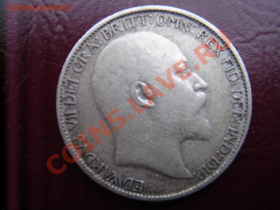 Великобритания: Ag-925 6 пенсов 1910 Эдвард 7 до 18.11 22 - 6 пенсов 1910-2.JPG
