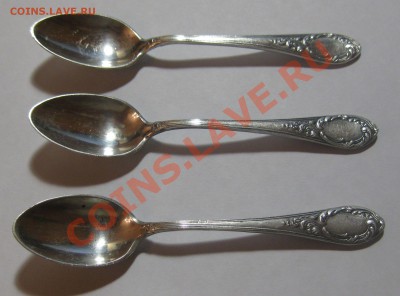 3 кофейные ложки 875 проба вес 59 длина 11.2 - 3ЛОЖКИ1.JPG