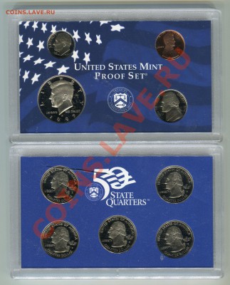 Набор США 1999 года, ПРУФ, до 18.11.2013 в 22-00 Мск - Набор ПРУФ 1999