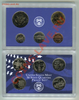 Набор США 2000 года, ПРУФ, до 18.11.2013 в 22-00 Мск - Набор ПРУФ 2000-1