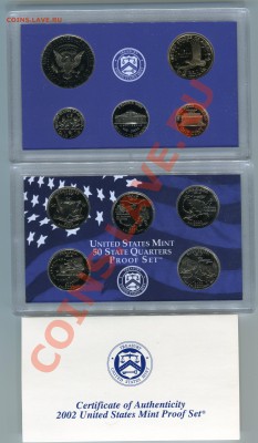 Набор США 2002 года, ПРУФ, до 18.11.2013 в 22-00 Мск - Набор ПРУФ 2002-1