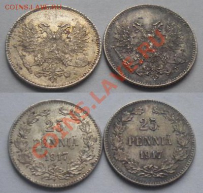 25 пенни 1917 года без короны (2 штуки) до 18.11. в 21-00 - DSCN3882