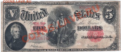 5 долларов  1907 США. - Scan-131109-0027