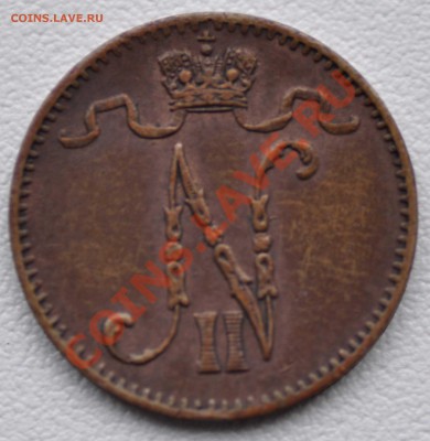 1 penni 1907 - редкий разновид + 5 pennia 1915 до 20.11.13 - _CSC4382a