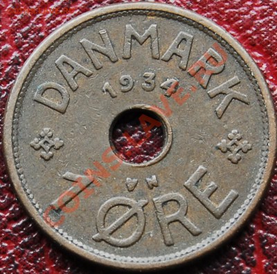 ДАНИЯ - 1 эре 1934 - до 21 ноября - 681