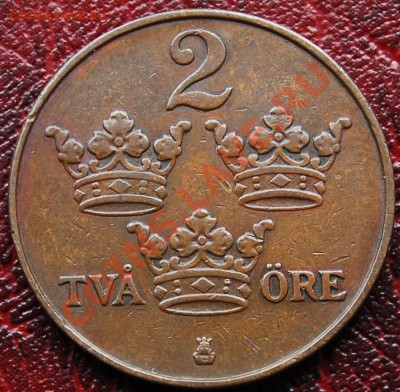 ШВЕЦИЯ - 2 эре 1910 - до 21 ноября - 663