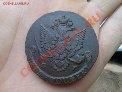 5 копеек Екатерины II, 1782 года Е.М. до 20.11.2013 - CAM00131