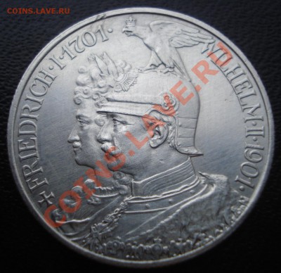 2 марки 1901 Пруссия. 200 лет династии до 22.11 - аверс.JPG