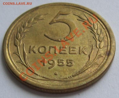 5 копеек 1955 год.-------------19,11,13 в 22,00 Моск. - IMG_8293.JPG