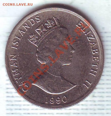 Кайманы.10 Центов.1990 Черепаха. до 22.11 - 19900068.JPG
