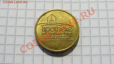 Аптечный жетон (Германия) г.Карлсруэ до 10.09. в 22:30 - DSC08759.JPG