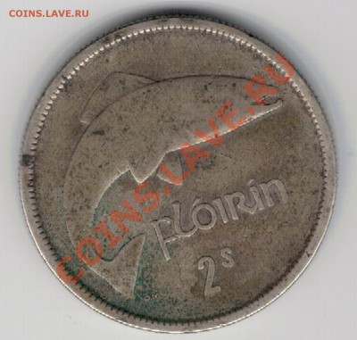 Ag ИРЛАНДИЯ ФЛОРИН 1928 ЛОСОСЬ ДО 21.11 В 22.00МСК (7215) - 5-ир1