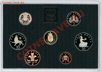 Набор Великобритании 1988 г. Proof, до 22.11.13 в 22.00 МСК - 1988