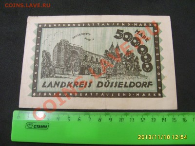 LANDKREIS DUSSELDORF ,500.000 МАРОК 1923г(хорошая)!!до 21.11 - S6000323.JPG