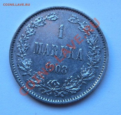1 марка 1908 L. R. До 22.11.2013 г.,в 22-00 по Москве - 1 mar 1908