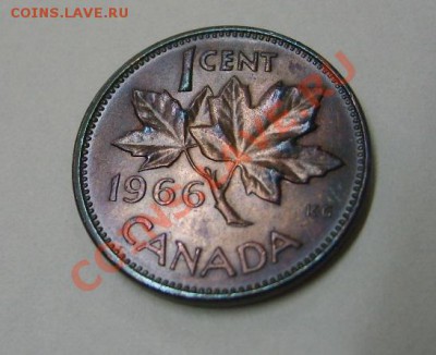 КАНАДА,1 CENT 1966г (бронза, VF+)!до 20.11.2013 - S6000366.JPG