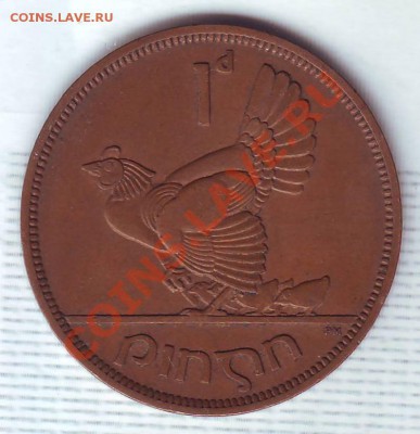 Ирландия.Пенни.1949.Курица. до 24.11 - 19490015.JPG