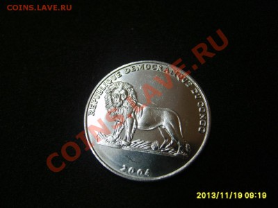 КОНГО,1 ФРАНК 2004 год,(священник Войтыла,1946,XF)!до 20.11 - S6000378.JPG