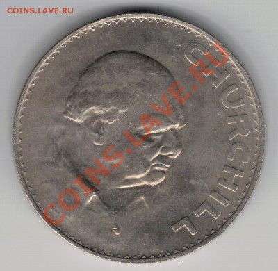 Великобритания крона 1965 Черчилль 25.11 в 22.00мск (5921) - 4-кр65а