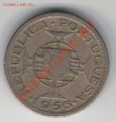2 эскудо 1956 до 25.11.13 в 22.00мск (Е) - 4е-анг56