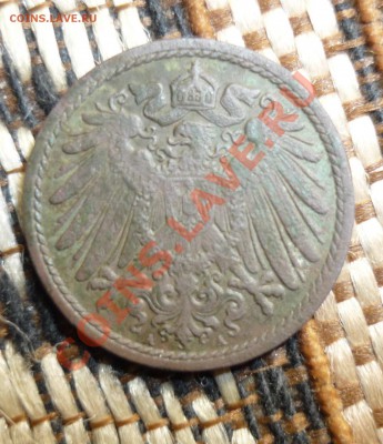 5 пфенингов 1911 год ААдо 23.00 мск.вр.22.1.13г - P1130752.JPG
