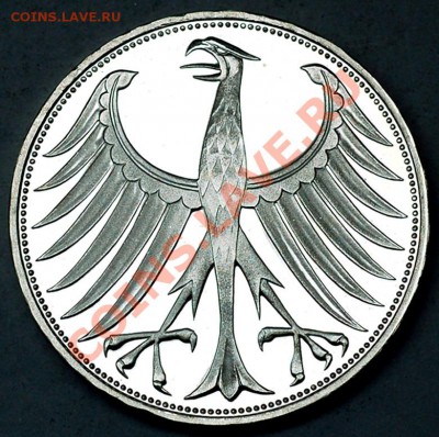 ФРГ_5 марок 1974. Серебро пруф; до 20.11_22.06мск - 6909